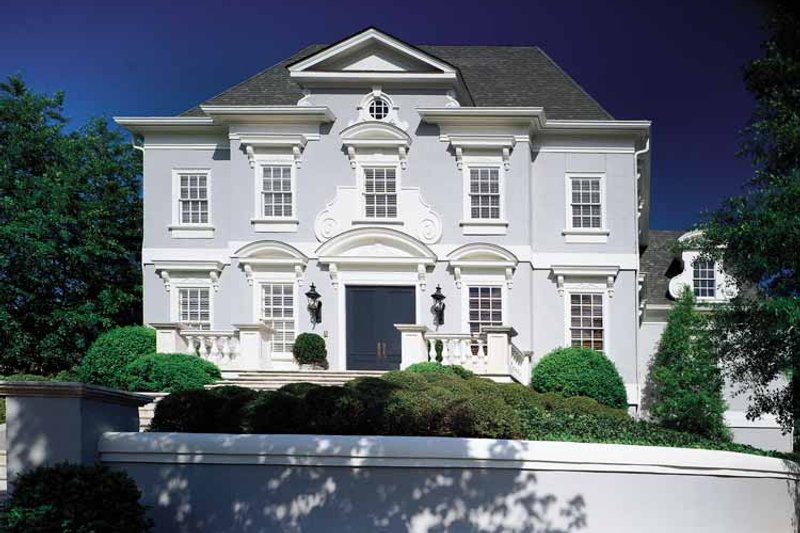 Home Plan - Classical Exterior - Front Elevation Plan #429-141