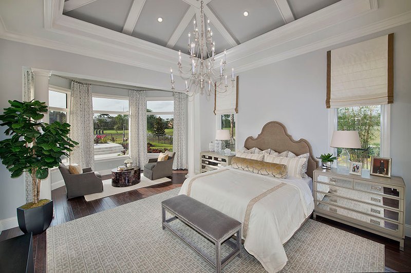 Dream House Plan - Interior - Master Bedroom for Mediterranean House Plan #1017-158 - 4 bed, 4.5 bath