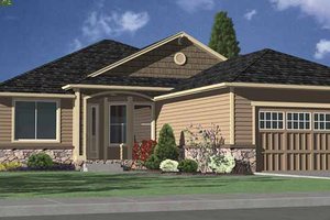 Contemporary Exterior - Front Elevation Plan #951-13
