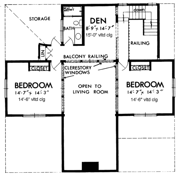 Dream House Plan - Prairie Floor Plan - Main Floor Plan #320-1204