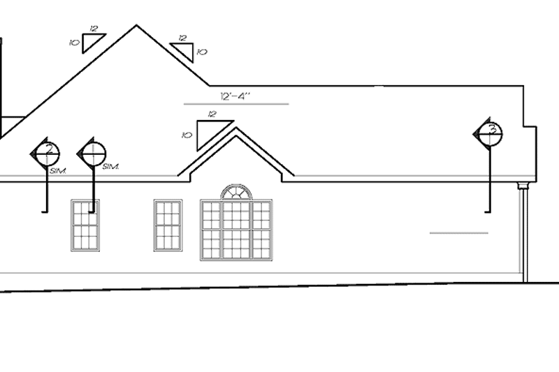 Home Plan - Exterior - Other Elevation for Country House Plan #927-739 - 3 bed, 2 bath