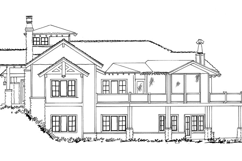 Home Plan - Exterior - Other Elevation for Ranch House Plan #942-31 - 3 bed, 3.5 bath