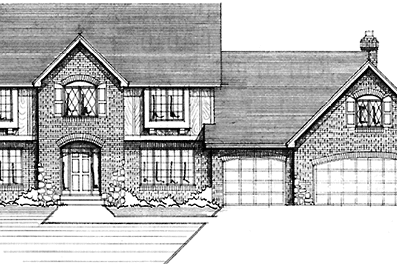 House Design - Country Exterior - Front Elevation Plan #51-918
