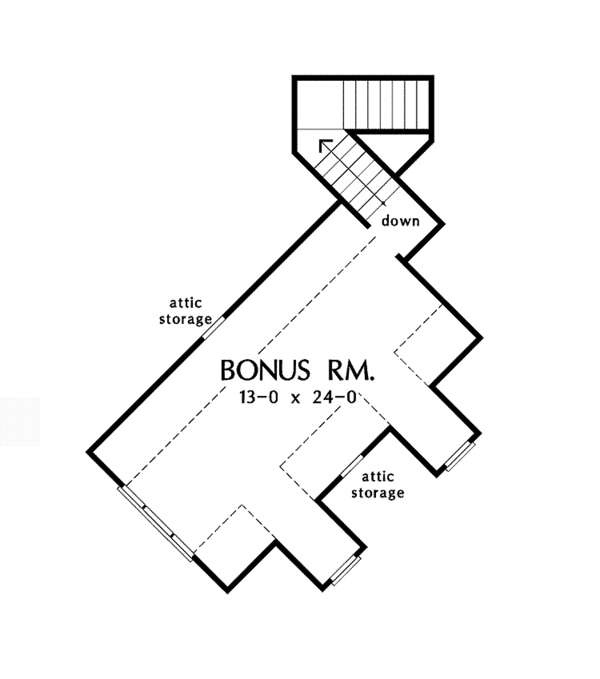 Architectural House Design - Craftsman Floor Plan - Other Floor Plan #929-887