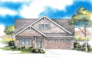Bungalow Style House Plan - 3 Beds 2 Baths 1603 Sq/Ft Plan #53-446 