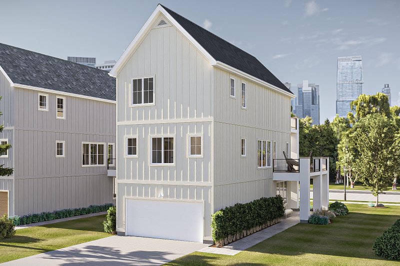 Home Plan - Exterior - Other Elevation 2 for Farmhouse House Plan #455-409 - 3 bed, 2.5 bath