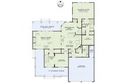Country Style House Plan - 4 Beds 2.5 Baths 2918 Sq/Ft Plan #17-634 Floor 