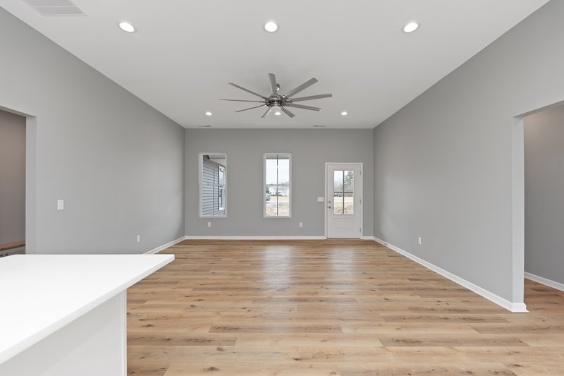 House Design - Interior - Family Room 4 for Farmhouse House Plan #430-209 - 3 bed, 2 bath