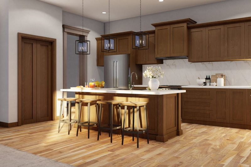 Architectural House Design - Interior - Kitchen for Ranch House Plan #923-89 - 3 bed, 2.5 bath