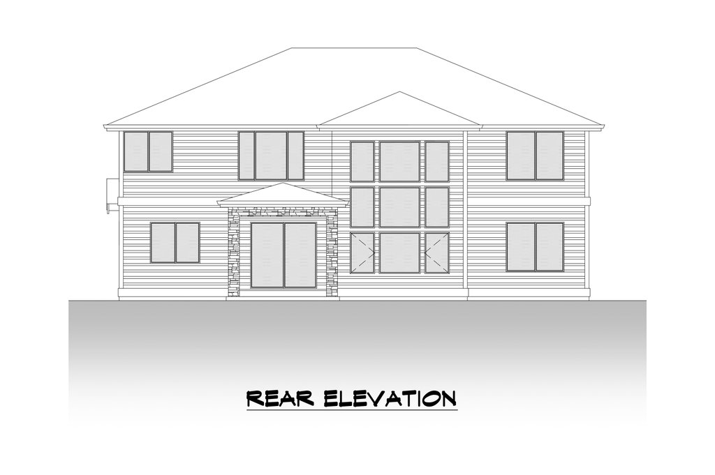 House design elevation west facing, House plan, 9286200323