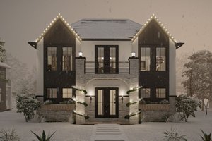 European Exterior - Other Elevation Plan #455-711