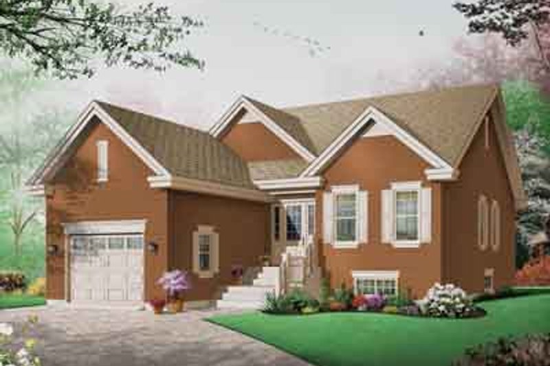 Home Plan - Traditional Exterior - Front Elevation Plan #23-650