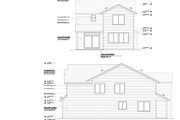 Craftsman Style House Plan - 4 Beds 2.5 Baths 2357 Sq/Ft Plan #53-697 Exterior 