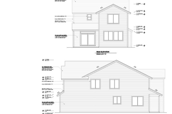 Exterior - Other Elevation for Craftsman House Plan #53-697 - 4 bed, 2.5 bath