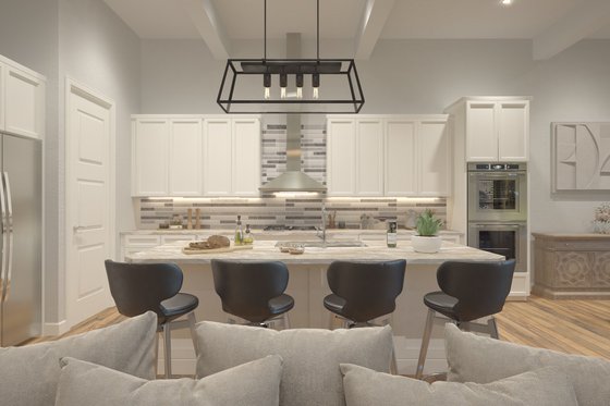 Interior - Kitchen for Contemporary House Plan #930-539 - 3 bed, 3.5 bath