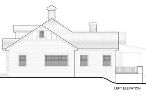 Exterior - Other Elevation for Country House Plan #1058-237 - 4 bed, 3.5 bath