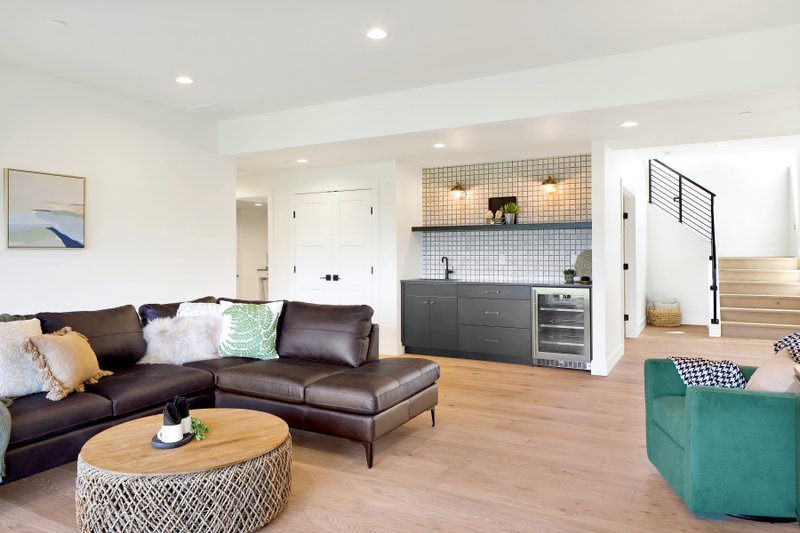 Home Plan - Photo 37 for Contemporary House Plan #1070-161 - 4 bed, 2.5 bath
