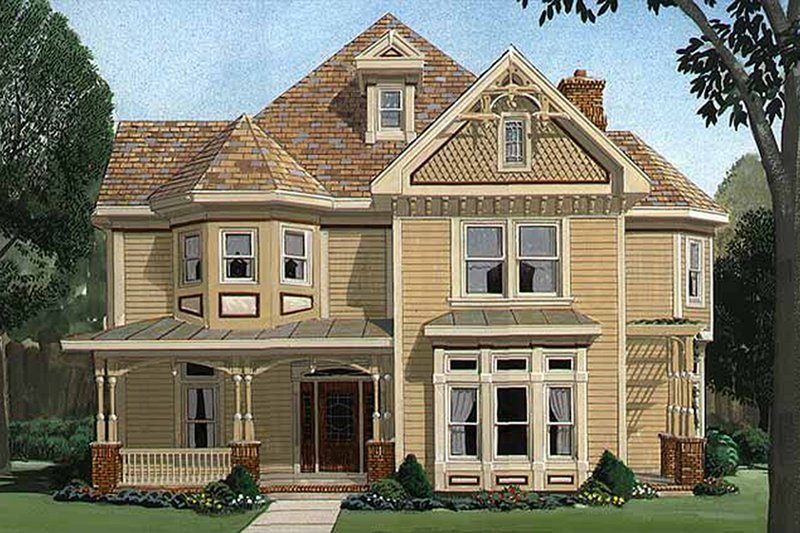 House Blueprint - Rendering Front 