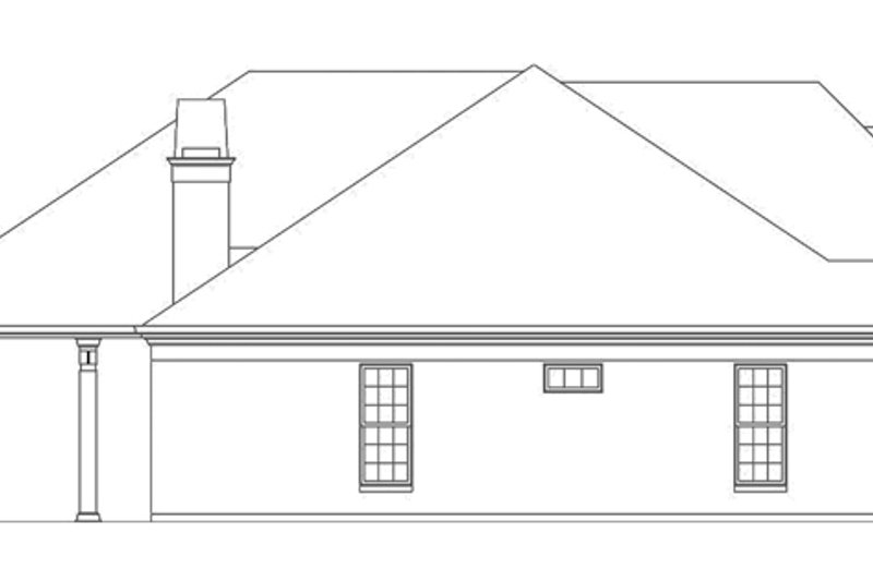 Home Plan - Exterior - Other Elevation for European House Plan #119-418 - 3 bed, 2.5 bath