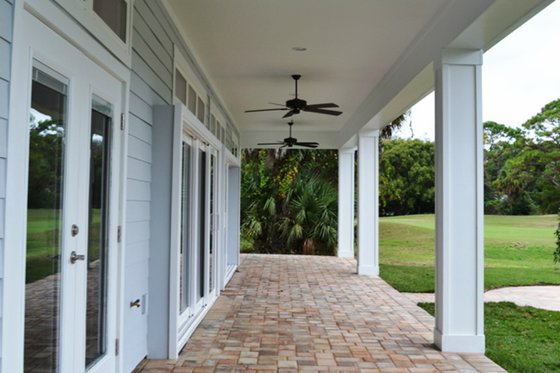 Exterior - Rear Elevation 1 for Colonial House Plan #1058-148 - 3 bed, 3 bath