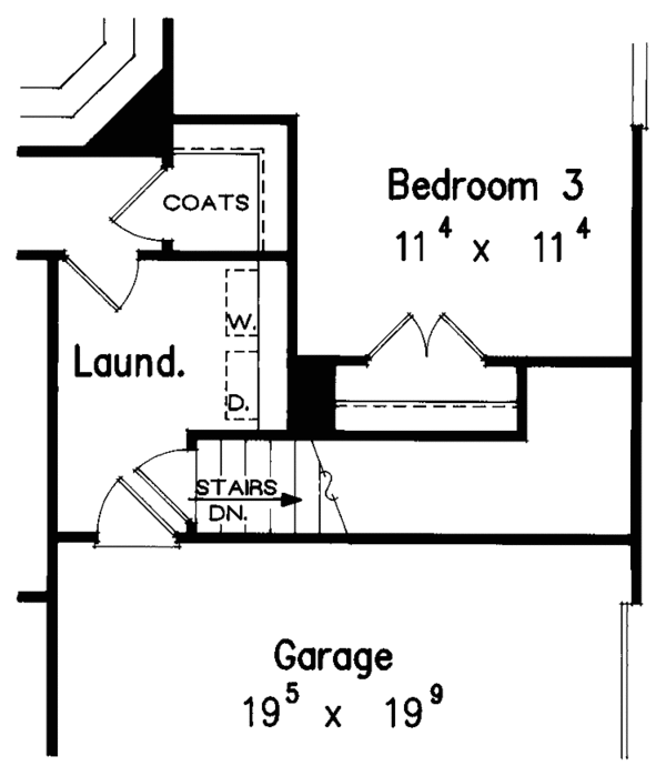 House Design - Classical Floor Plan - Other Floor Plan #927-58