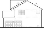 Traditional Style House Plan - 4 Beds 3 Baths 2875 Sq/Ft Plan #1053-55 Exterior 
