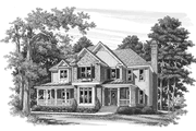 Country Style House Plan - 4 Beds 3 Baths 2887 Sq/Ft Plan #927-743 