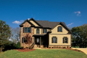 Country Exterior - Front Elevation Plan #927-740