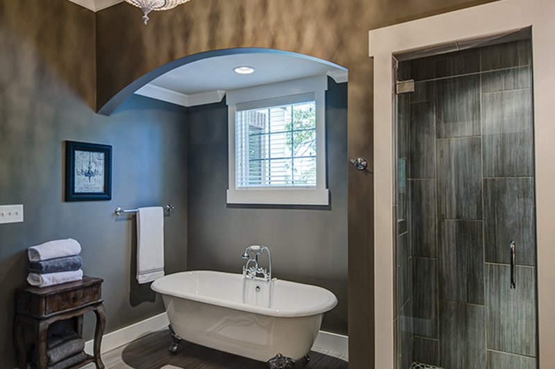 Architectural House Design - Interior - Master Bathroom 1 for European House Plan #927-362 - 4 bed, 3 bath