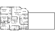 Tudor Style House Plan - 5 Beds 3 Baths 2877 Sq/Ft Plan #60-790 