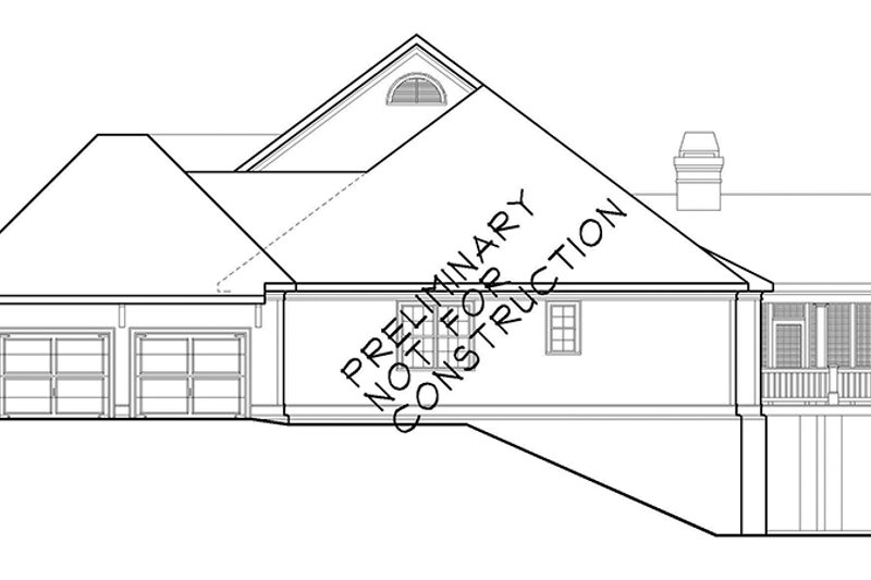 Home Plan - Exterior - Other Elevation for Colonial House Plan #927-486 - 3 bed, 2.5 bath