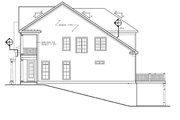 Traditional Style House Plan - 4 Beds 3 Baths 3052 Sq/Ft Plan #927-537 Exterior 