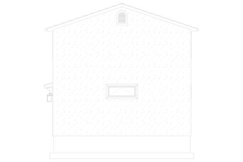 Architectural House Design - Exterior - Rear Elevation 2 for Traditional House Plan #1060-460 - 1 bed, 1.5 bath