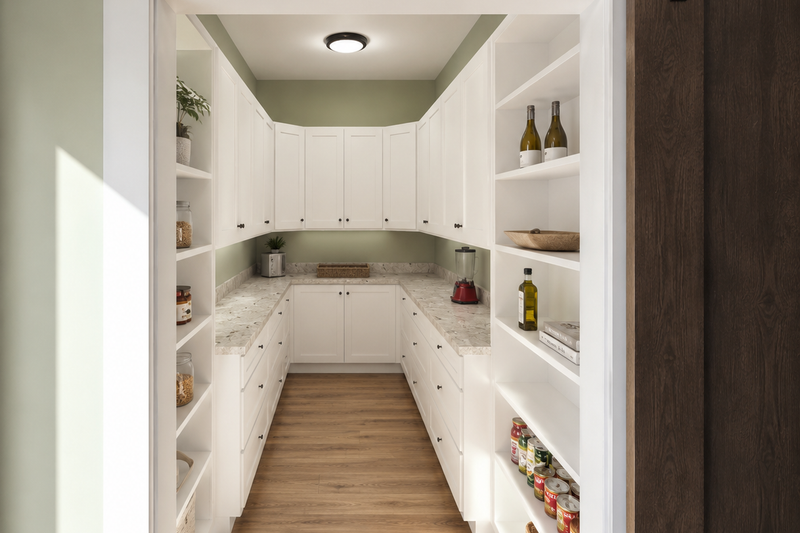 Architectural House Design - Interior - Other for Farmhouse House Plan #44-317 - 7 bed, 3 bath