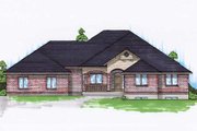 Traditional Style House Plan - 5 Beds 4 Baths 2060 Sq/Ft Plan #5-262 