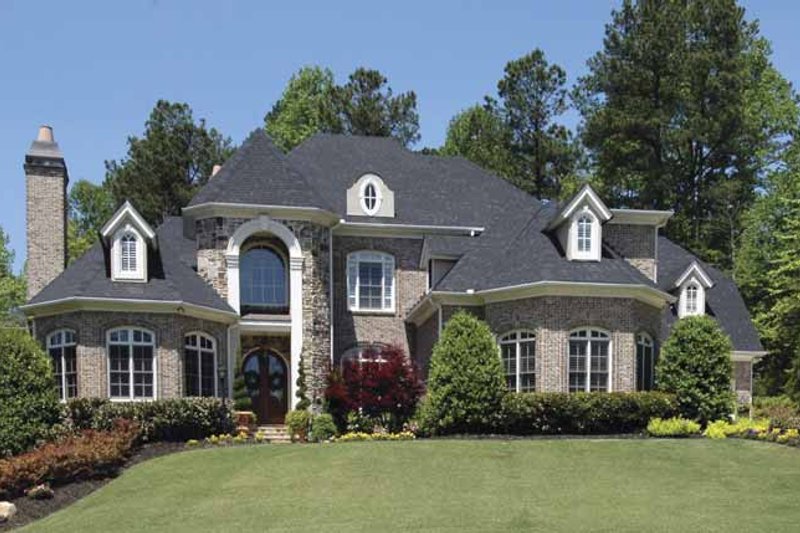 Dream House Plan - European Exterior - Front Elevation Plan #54-328
