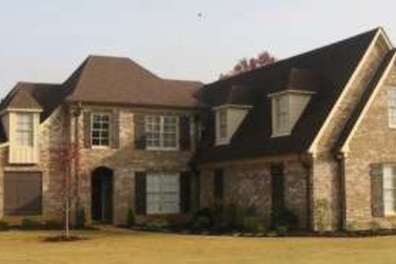Exterior - Front Elevation for European House Plan #81-1168 - 3 bed, 3 bath