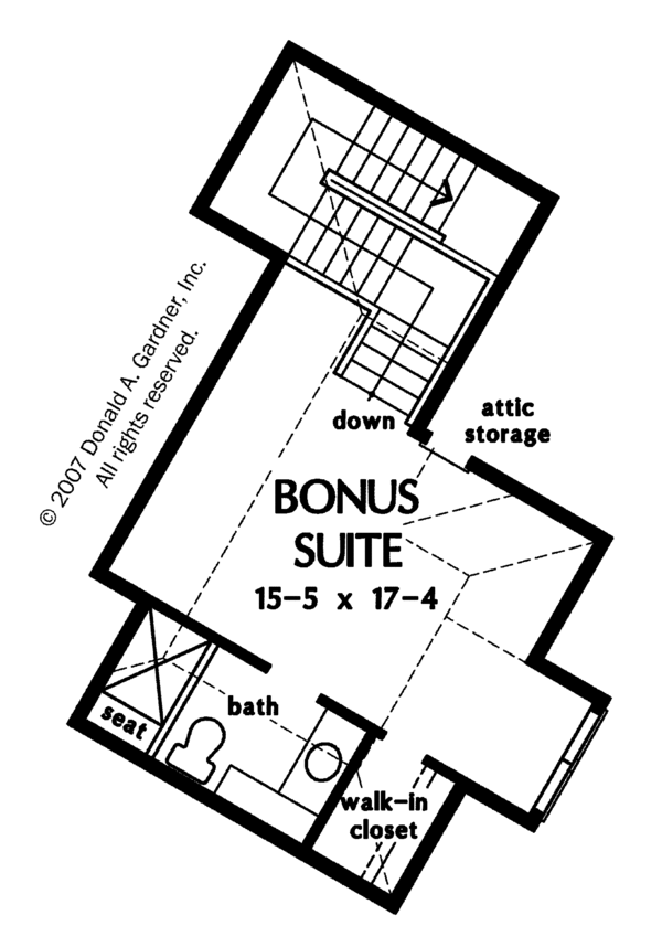 Home Plan - European Floor Plan - Other Floor Plan #929-892