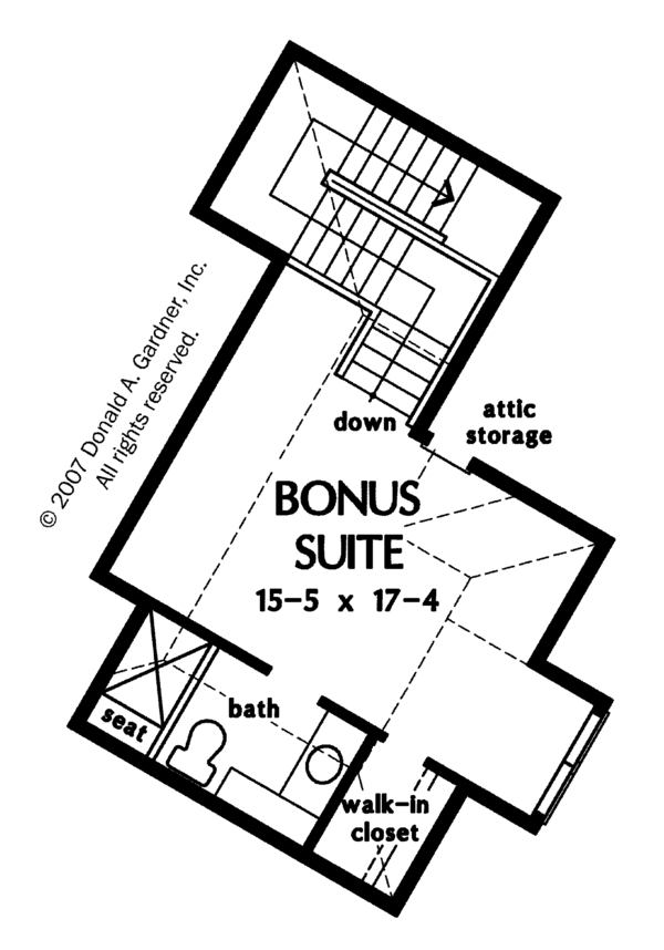European Floor Plan - Other Floor Plan #929-892