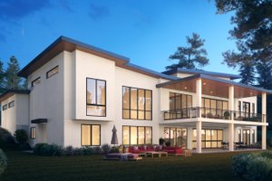 Exterior - Other Elevation 1 for Contemporary House Plan #1066-112 - 5 bed, 5 bath