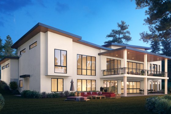 Exterior - Other Elevation 1 for Contemporary House Plan #1066-112 - 5 bed, 5 bath