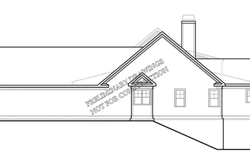 Architectural House Design - Exterior - Other Elevation for Country House Plan #927-402 - 3 bed, 2.5 bath