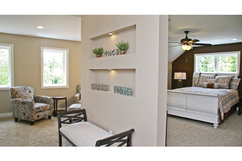 Dream House Plan - Interior - Master Bedroom for Prairie House Plan #928-248 - 5 bed, 3.5 bath