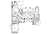 Mediterranean Style House Plan - 5 Beds 6 Baths 5564 Sq/Ft Plan #930-329 