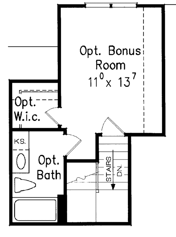 Country Floor Plan - Other Floor Plan #927-867