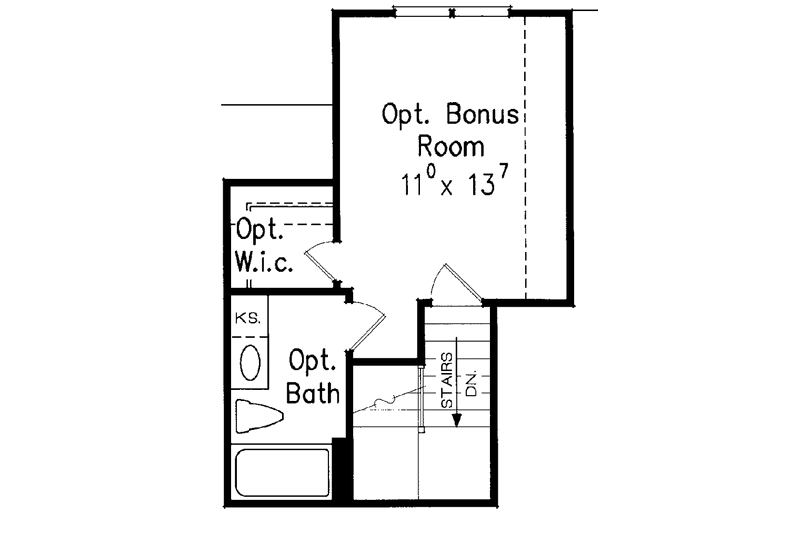 House Blueprint - Floor Plan - Other Floor for Country House Plan #927-867 - 4 bed, 3 bath