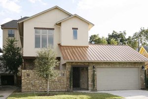 Modern Exterior - Front Elevation Plan #449-1