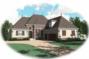 Traditional Exterior - Front Elevation Plan #81-354