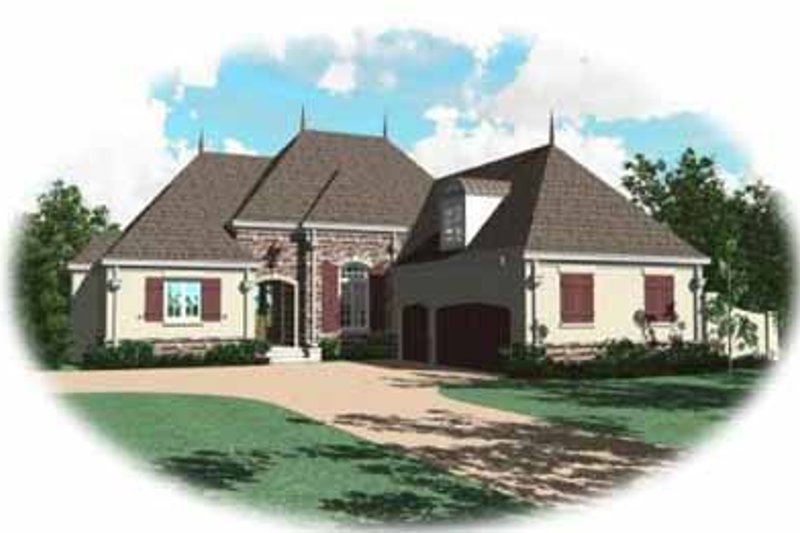 Traditional Style House Plan - 3 Beds 3 Baths 3523 Sq/Ft Plan #81-354