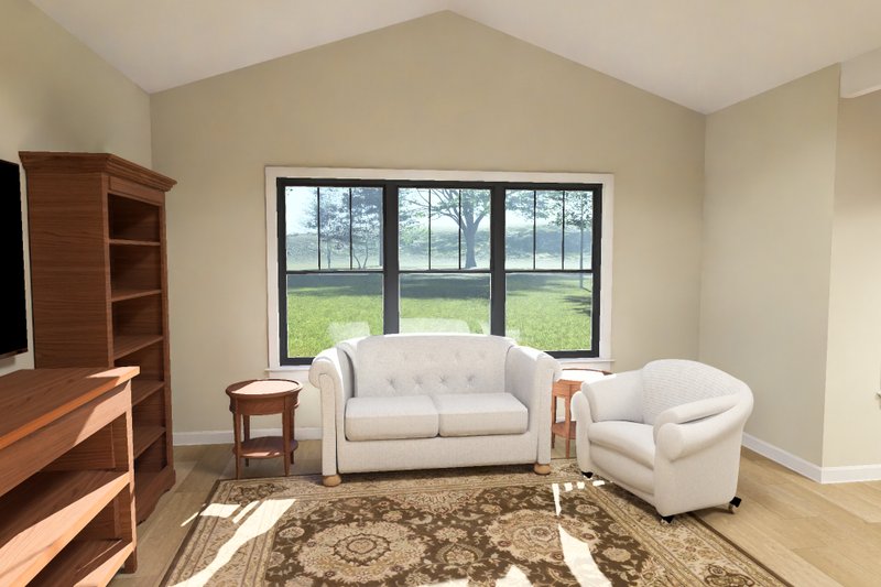 Home Plan - Interior - Family Room 1 for Cottage House Plan #513-2489 - 3 bed, 3 bath